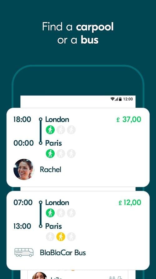 BlaBlaCar  Screenshots