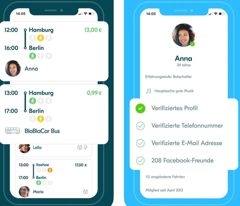 BlaBlaCar  Screenshots