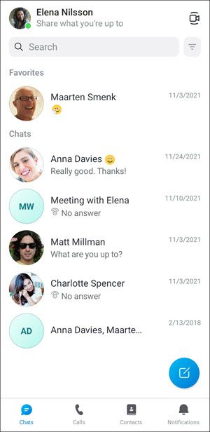 Skype  Screenshots