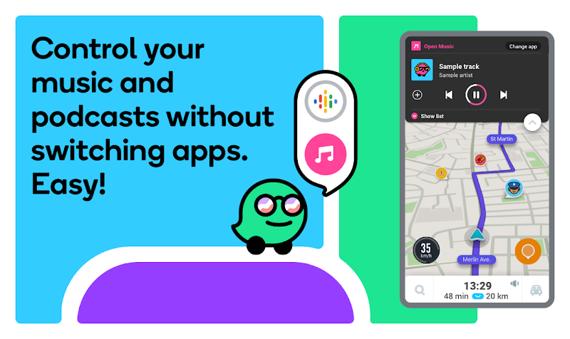 Navigation Waze & Trafic Live  Screenshots