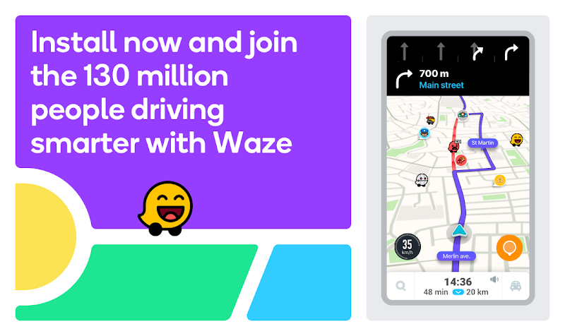 Navigation Waze & Trafic Live  Screenshots