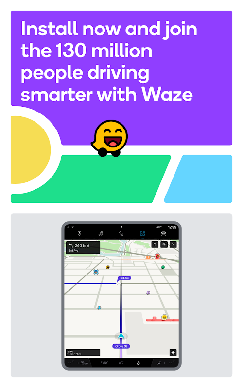 Navigation Waze & Trafic Live  Screenshots