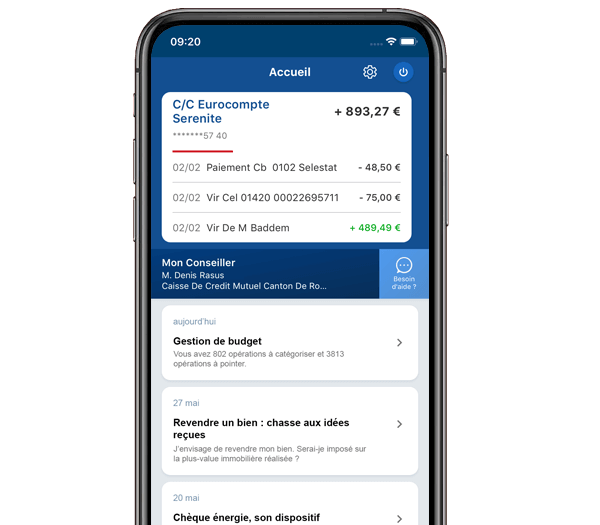 Crédit Mutuel  Screenshots