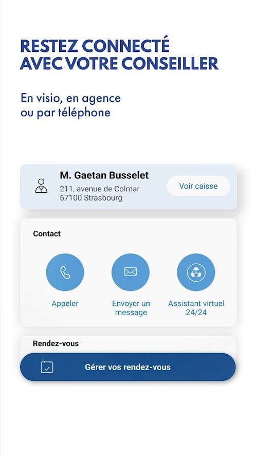 Crédit Mutuel  Screenshots