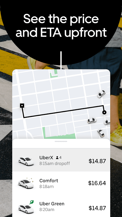 Uber  Screenshots