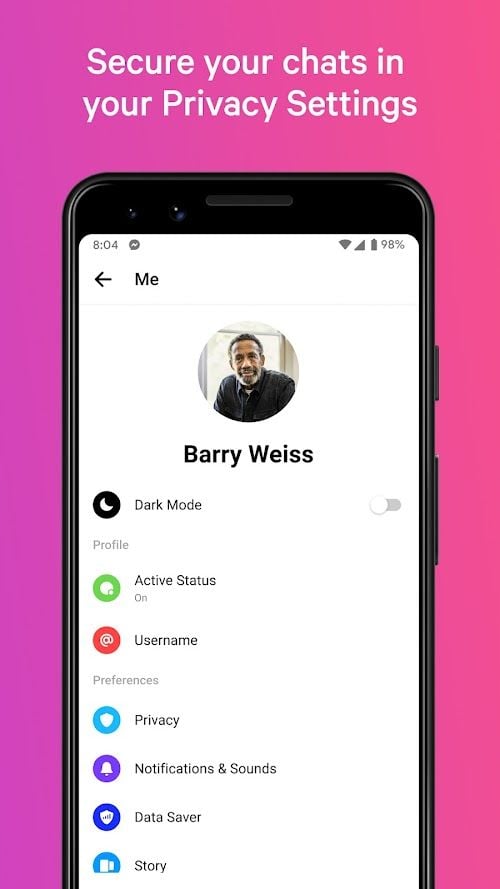 Messenger  Screenshots
