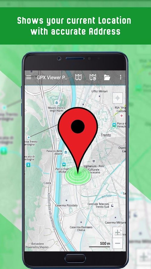 Navigation :cartes itinéraires  Screenshots
