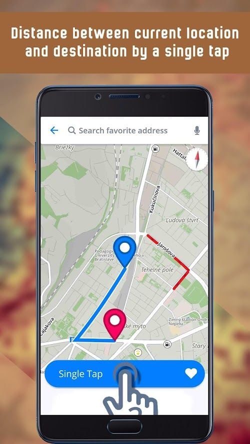 Navigation :cartes itinéraires  Screenshots
