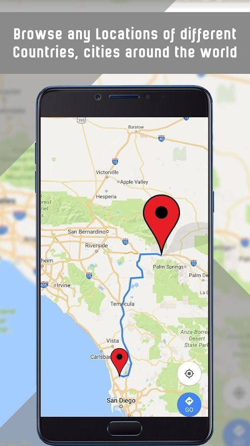 Navigation :cartes itinéraires  Screenshots