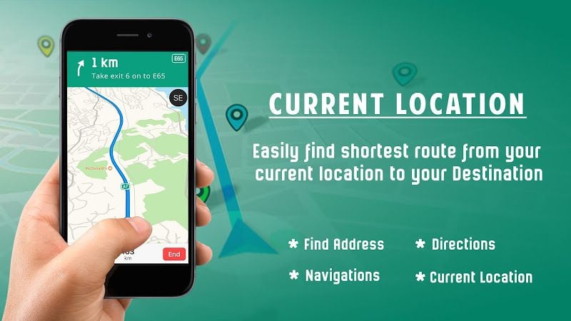 Navigation :cartes itinéraires  Screenshots