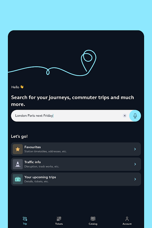 SNCF Connect: Trains & trajets  Screenshots