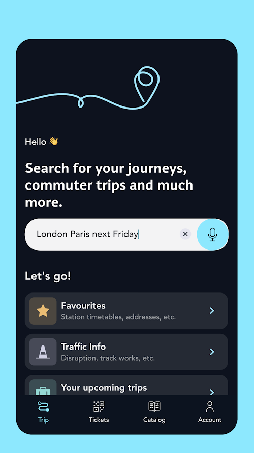 SNCF Connect: Trains & trajets  Screenshots