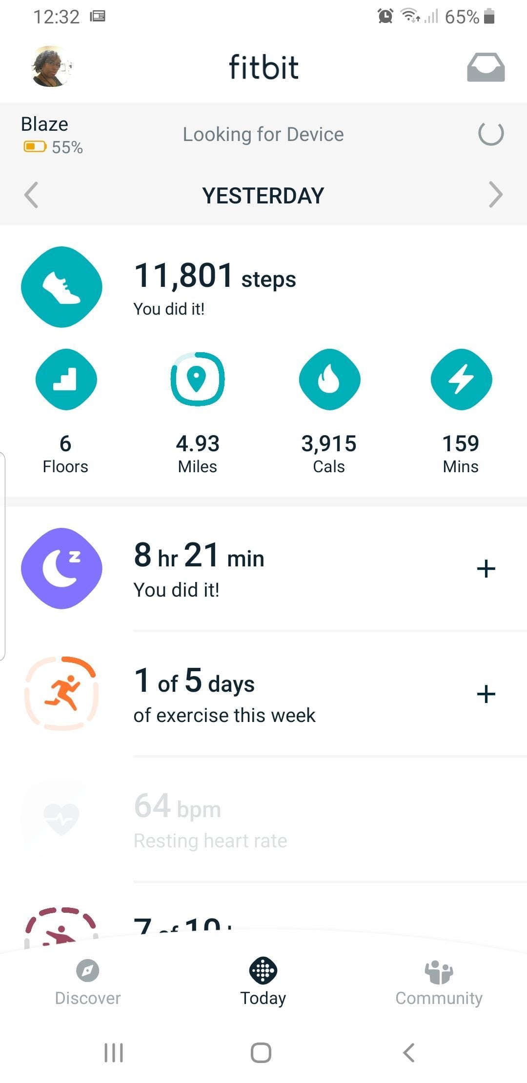 Fitbit  Screenshots