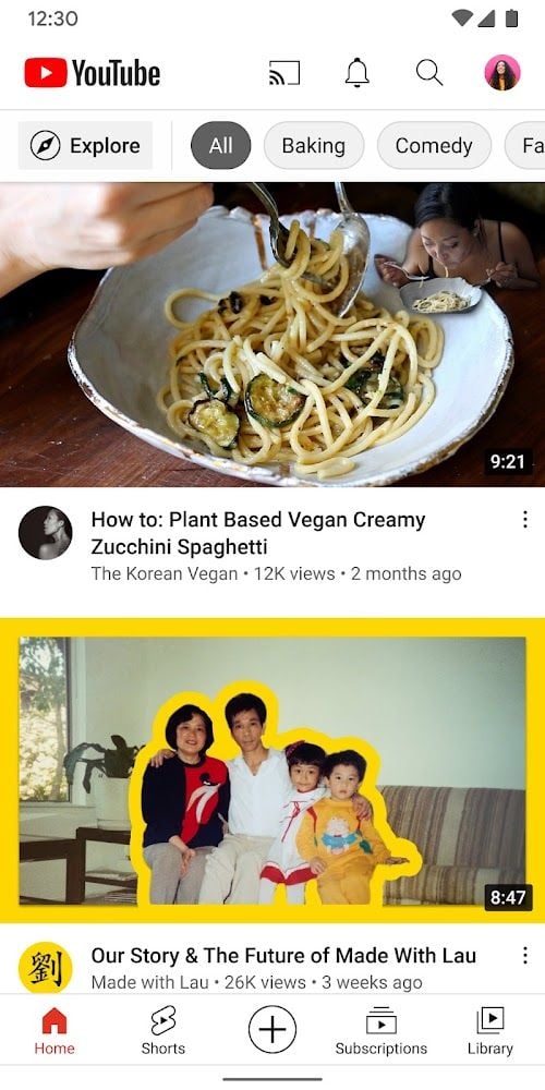 YouTube  Screenshots