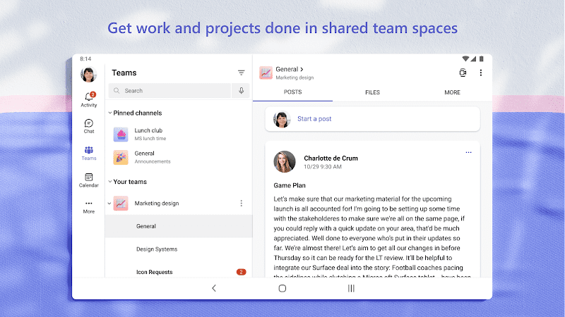 Microsoft Teams  Screenshots