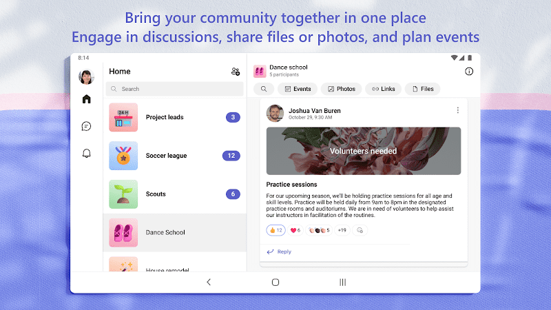 Microsoft Teams  Screenshots