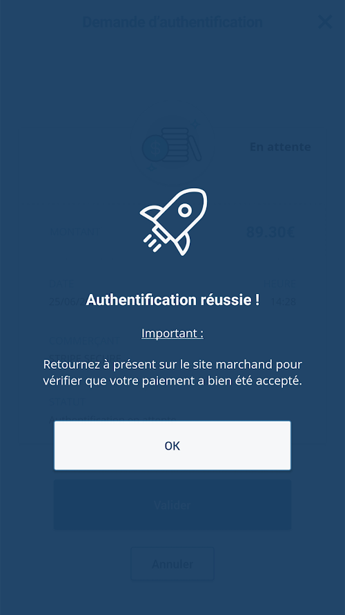 Mon e-paiement sécurisé  Screenshots