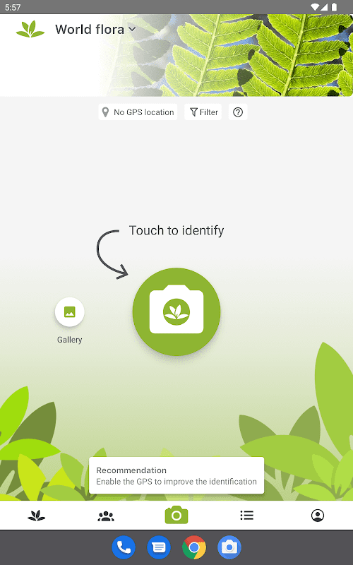 PlantNet Plant Identification  Screenshots