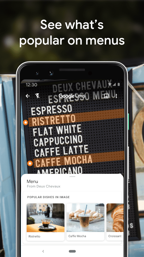 Google lens  Screenshots