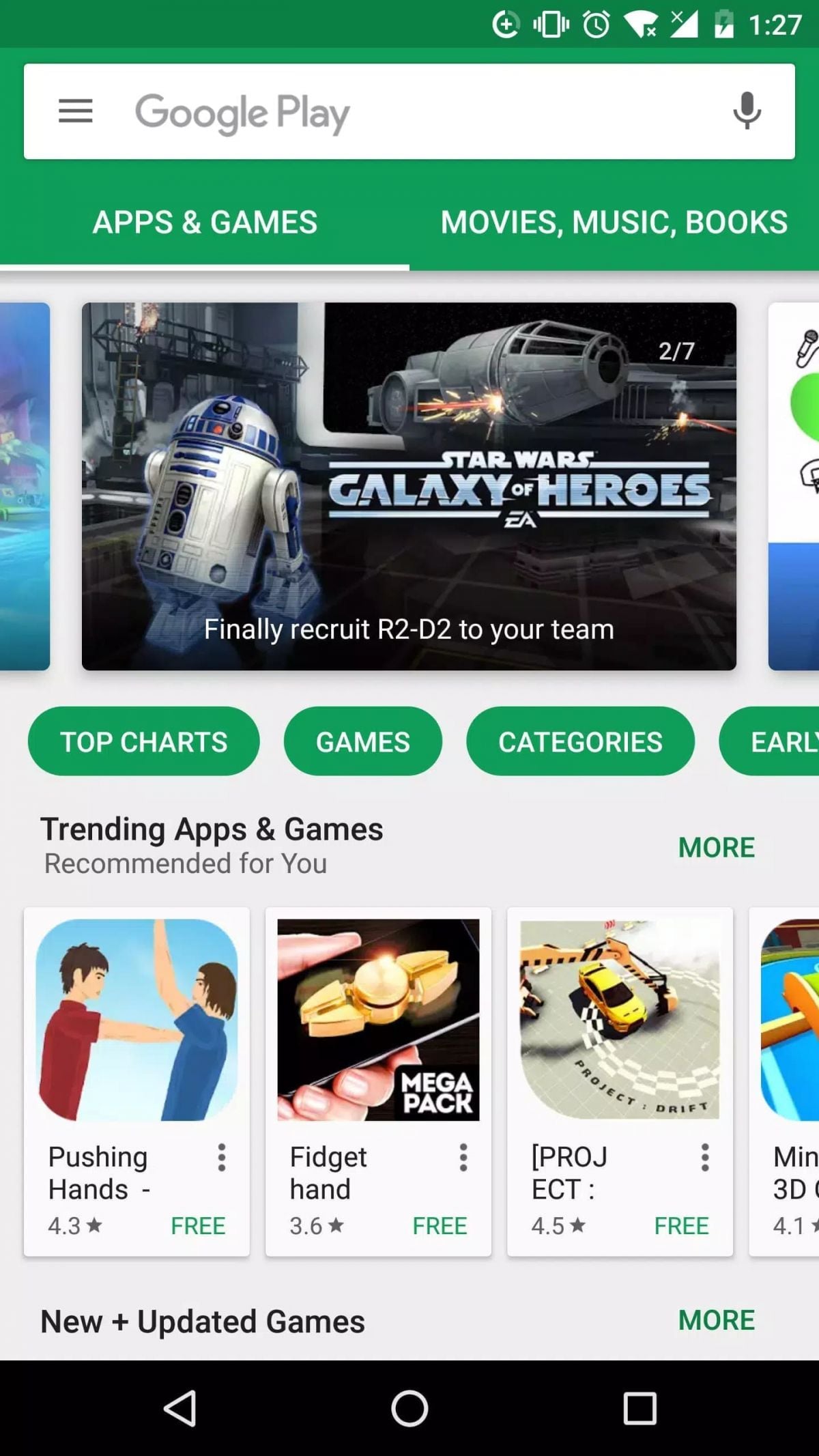 Google Play Store  Screenshots